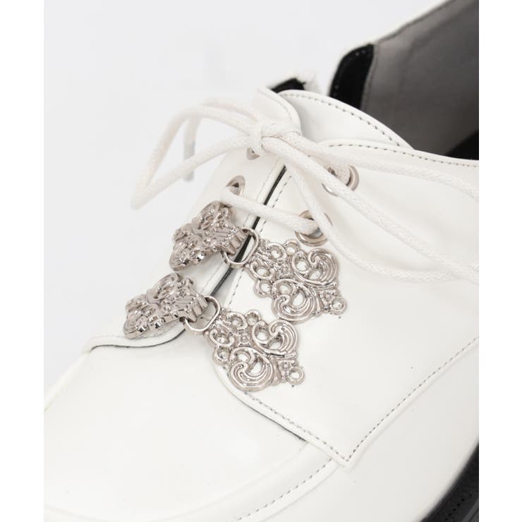 チャイナ風モチーフシューズ[品番：IGAW0004374]｜axes femme