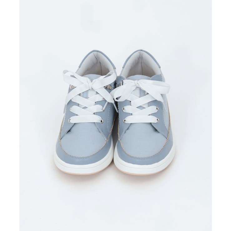 リボン×スカラップスニーカー[品番：IGAW0004558]｜axes femme