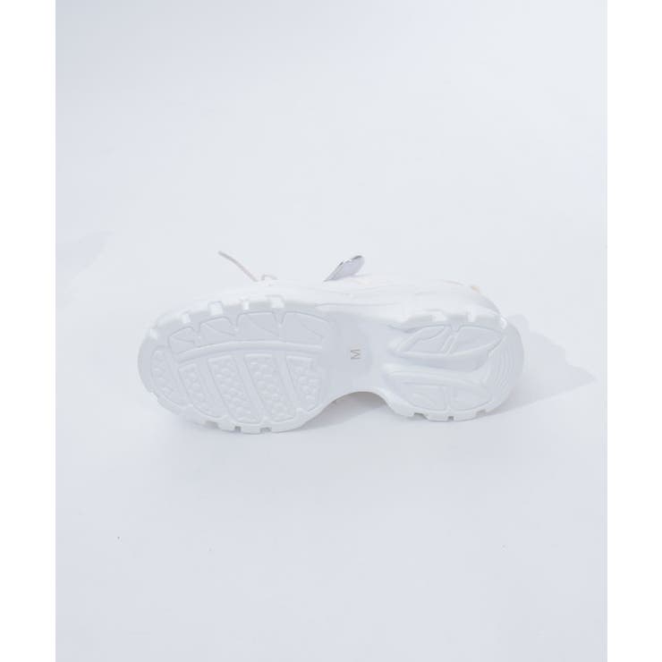 レース使いオープンスニーカー | axes femme | 詳細画像7 