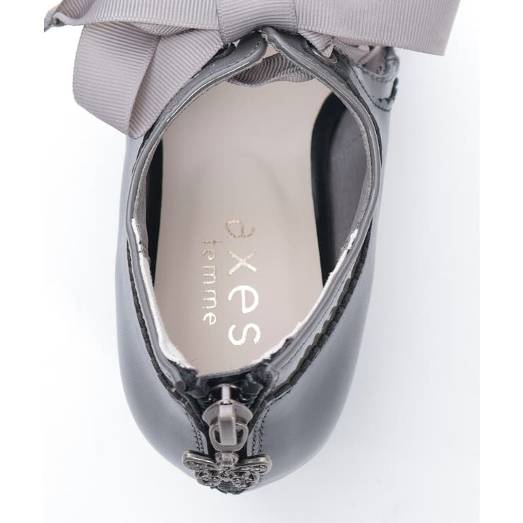 配色カット甲あきパンプス | axes femme | 詳細画像27 