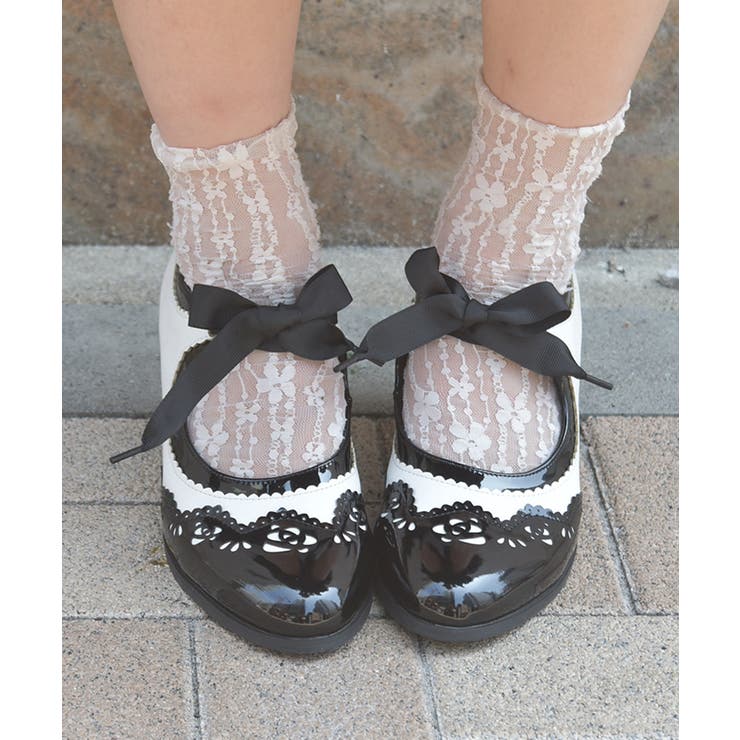 生成り | 配色カット甲あきパンプス | axes femme