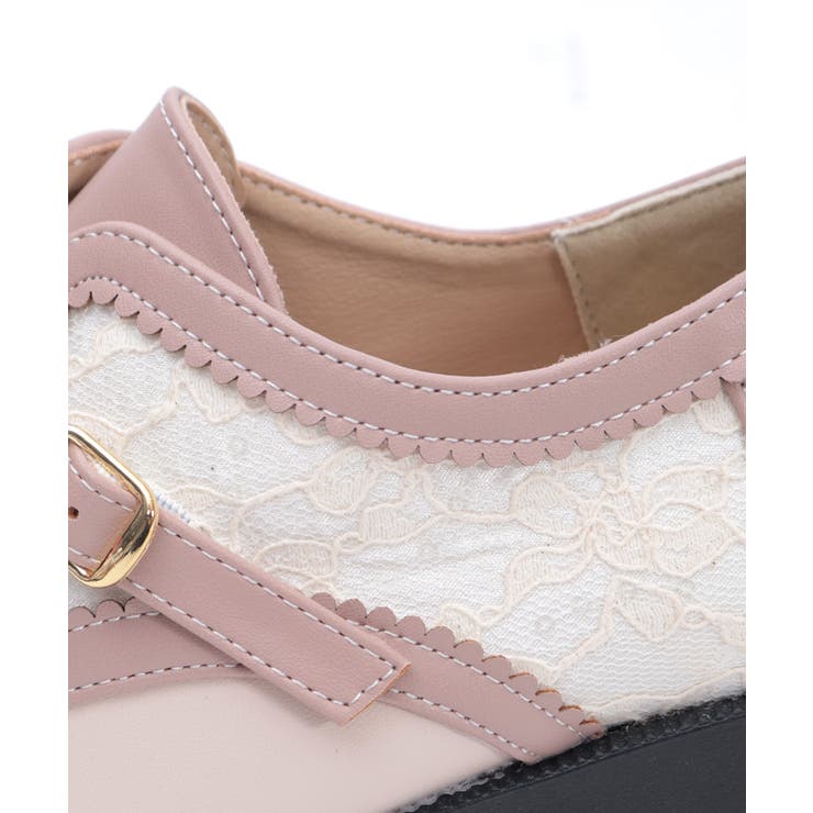 配色リボン×レースシューズ | axes femme | 詳細画像11 