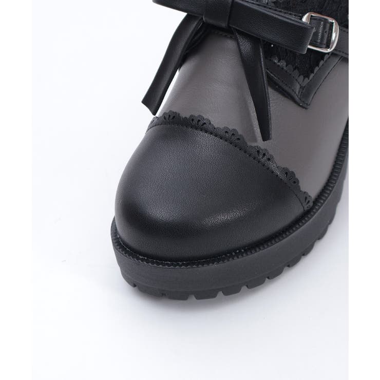 配色リボン×レースシューズ | axes femme | 詳細画像25 