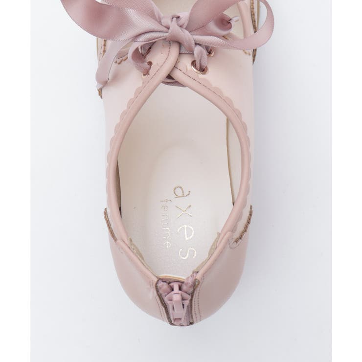 甲あき配色ブーティー | axes femme | 詳細画像8 