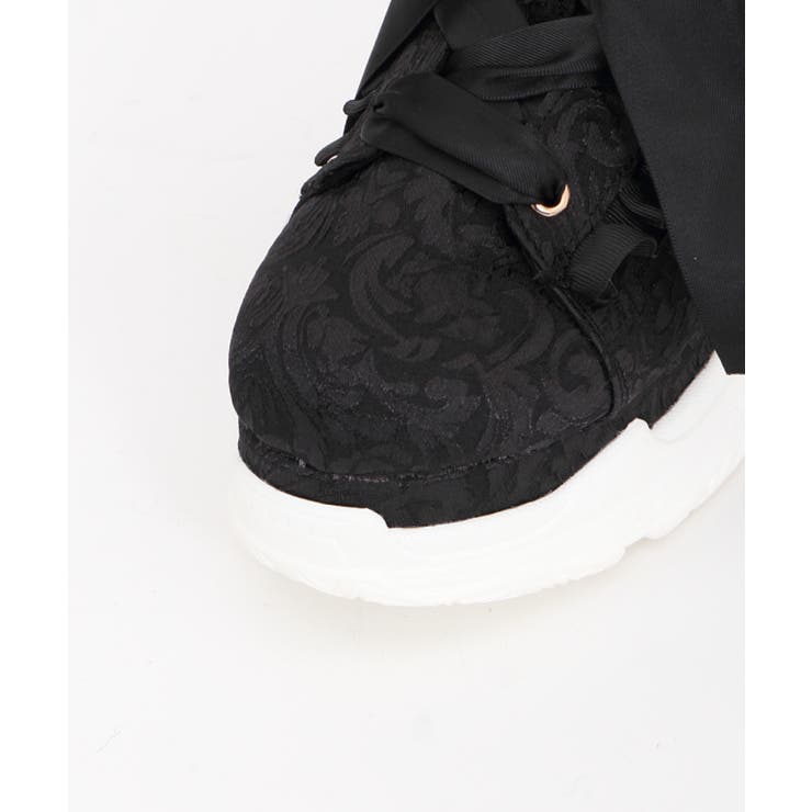 サテンリボンスニーカー 品番 Igaw Axes Femme アクシーズファム のレディースファッション通販 Shoplist ショップリスト