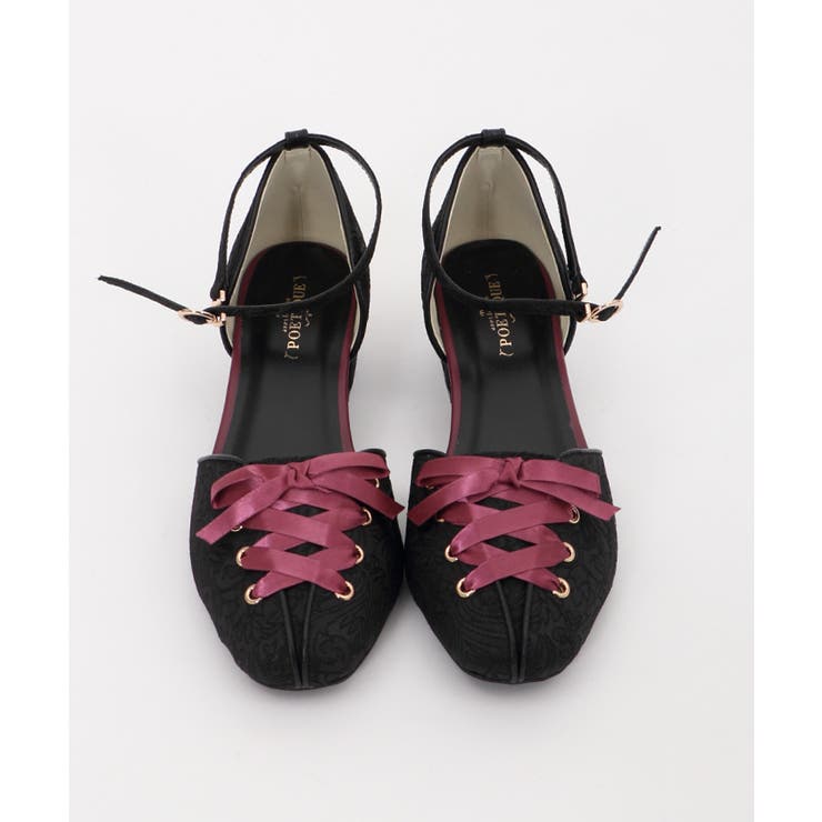 ジャガードセパレートパンプス[品番：IGAW0001571]｜axes femme