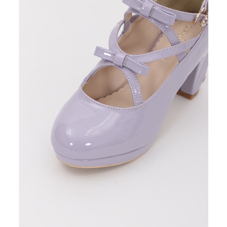 レースアップパンプス[品番：IGAW0002291]｜axes femme（アクシーズ