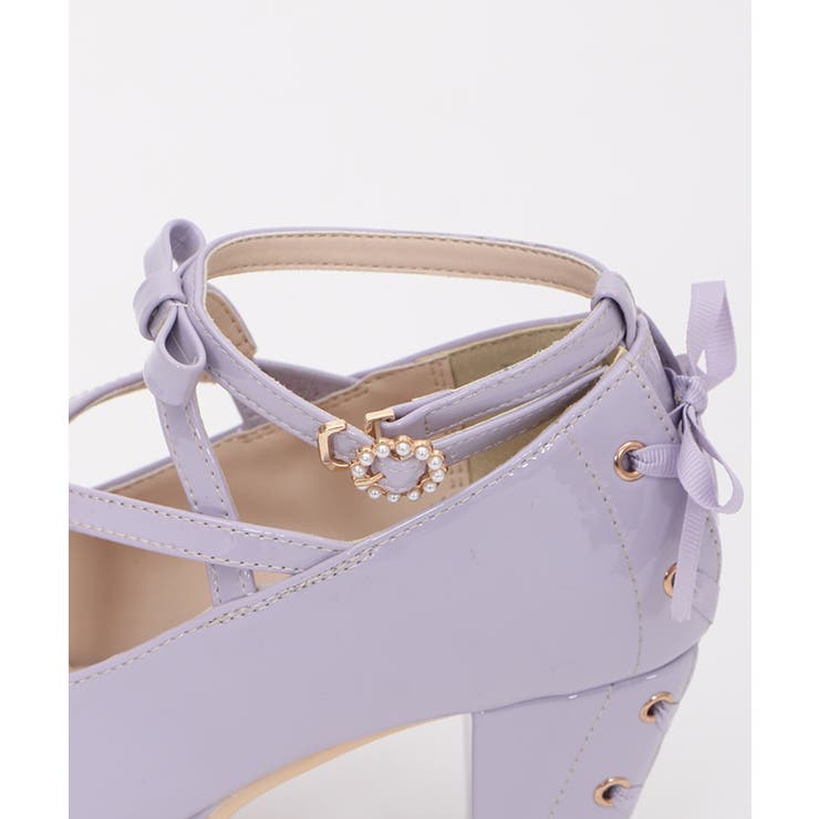 レースアップパンプス[品番：IGAW0002291]｜axes femme