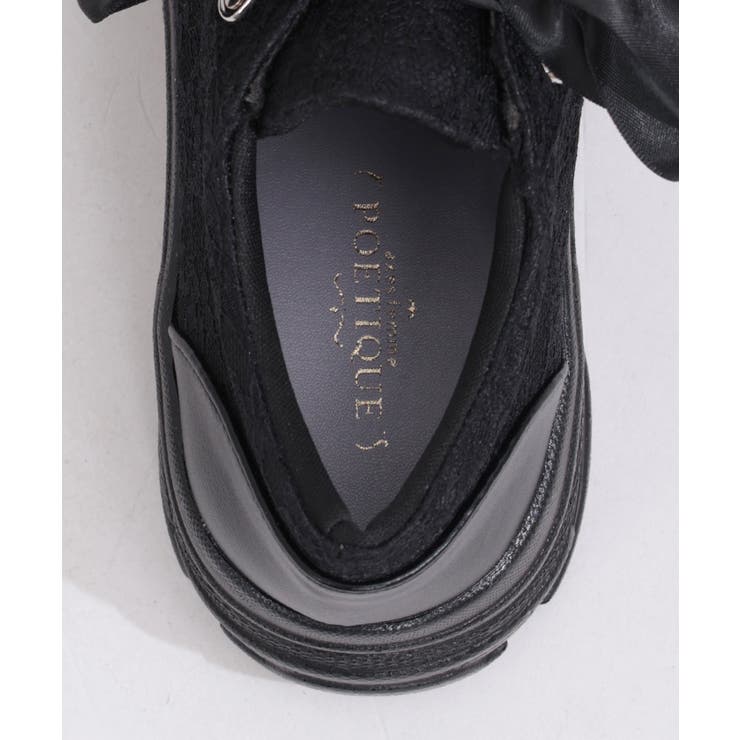 a403/F 美品 Abel オールインワン 背中あき 刺繍リボン黒ブラック