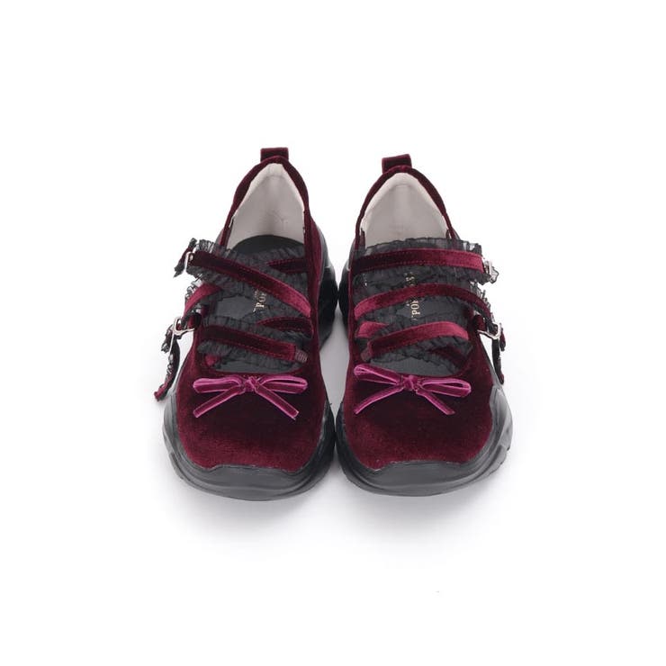 ベロアバレエスニーカー[品番：IGAW0005374]｜axes femme（アクシーズ