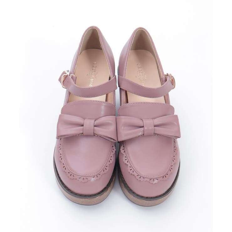 ガーリーリボンローファー[品番：IGAW0006047]｜axes femme