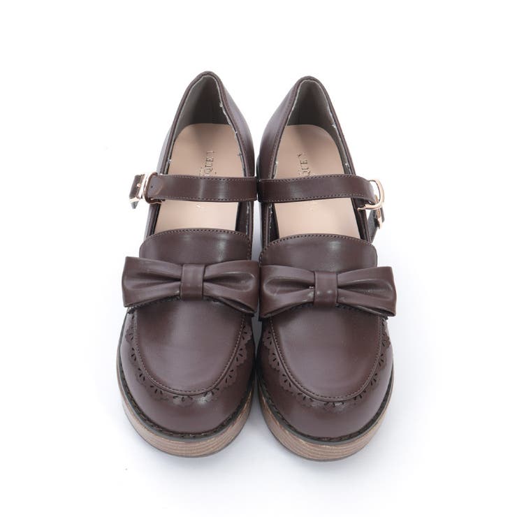 ガーリーリボンローファー[品番：IGAW0006047]｜axes femme