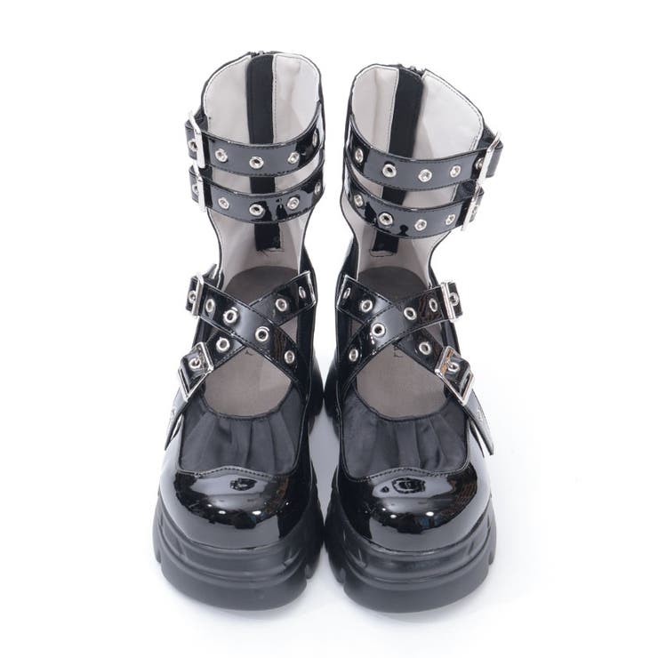 ベルトデザイン厚底シューズ | axes femme | 詳細画像17 