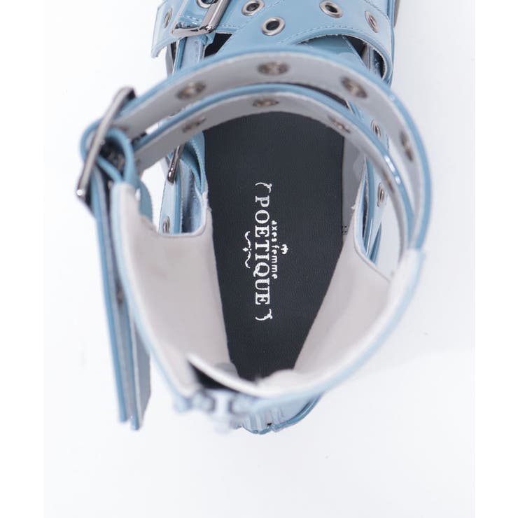 ベルトデザイン厚底シューズ | axes femme | 詳細画像9 