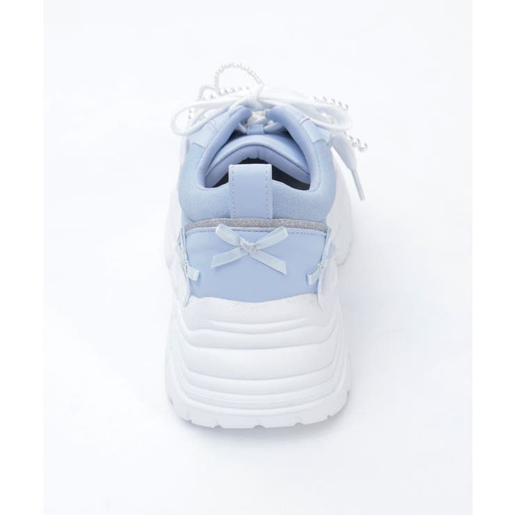 パールチャーム付きスニーカー[品番：IGAW0006735]｜axes femme