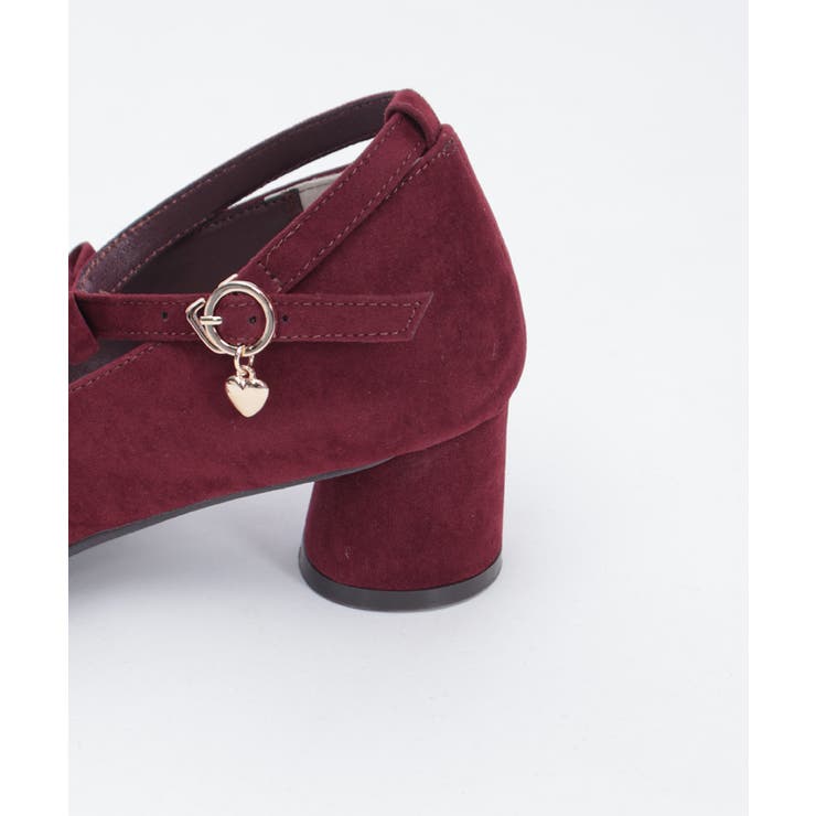 スクエアトゥ連リボンパンプス[品番：IGAW0006793]｜axes femme