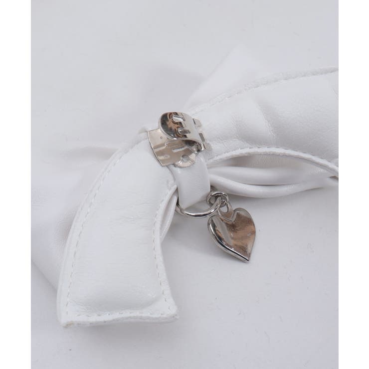 リボン付き合皮厚底スニーカー | axes femme | 詳細画像18 