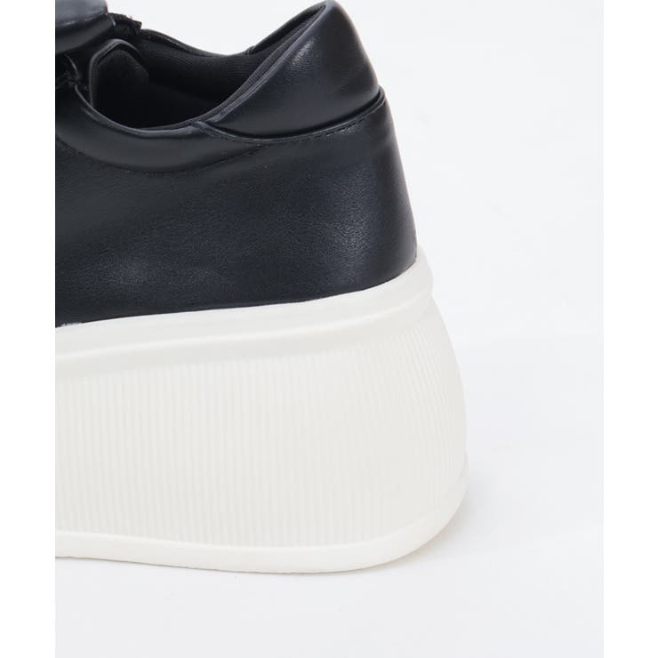 リボン付き合皮厚底スニーカー | axes femme | 詳細画像23 