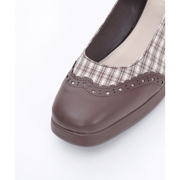 柄切替カッティングパンプス | axes femme | 詳細画像13 