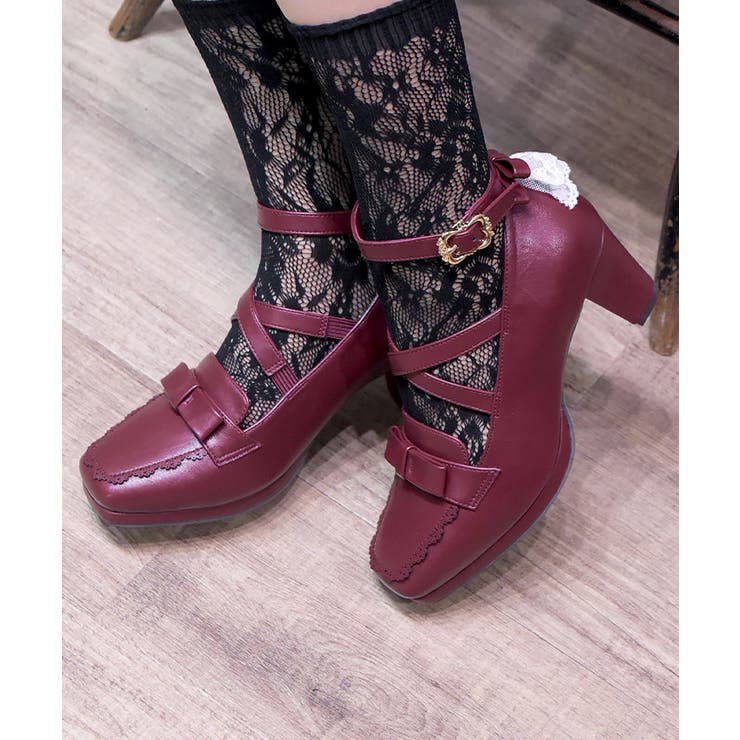 バックフリルリボンローファー | axes femme | 詳細画像5 