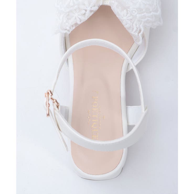 レースリボンサンダル | axes femme | 詳細画像8 