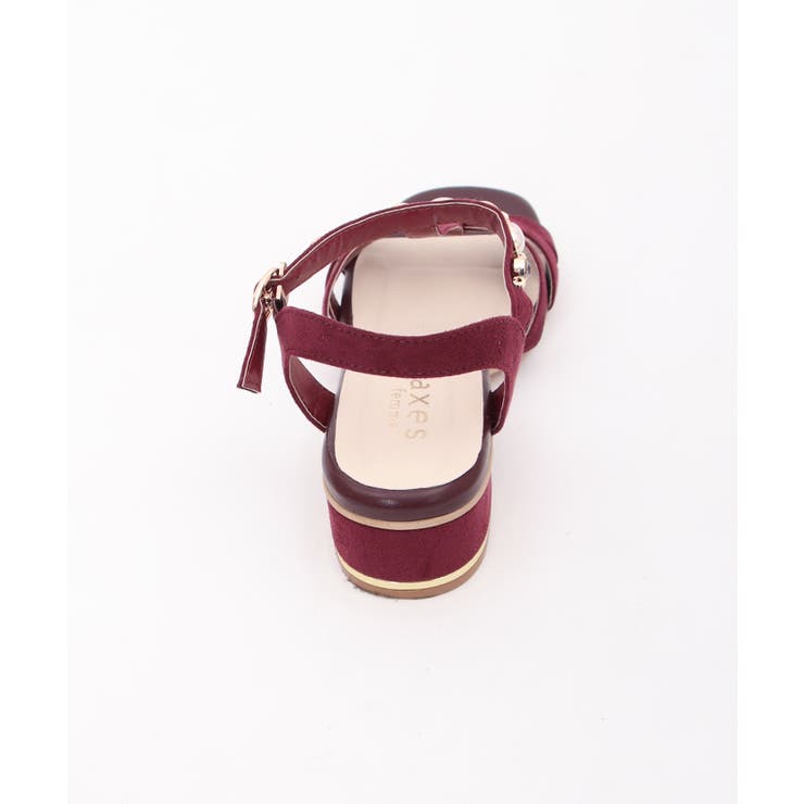 axesfemme ビジューストラップサンダル M・新品 ビジューストラップサンダル[品番：IGAW0003627]｜axes femme