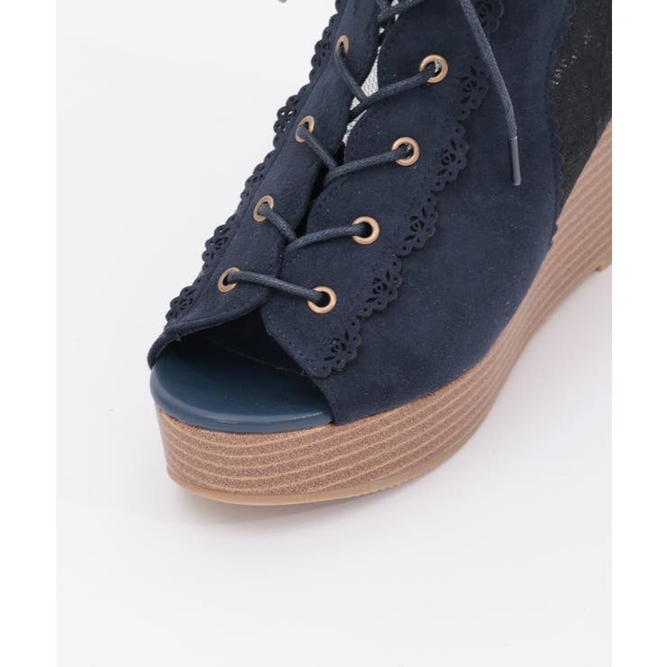 レースアップブーサン[品番：IGAW0004706]｜axes femme