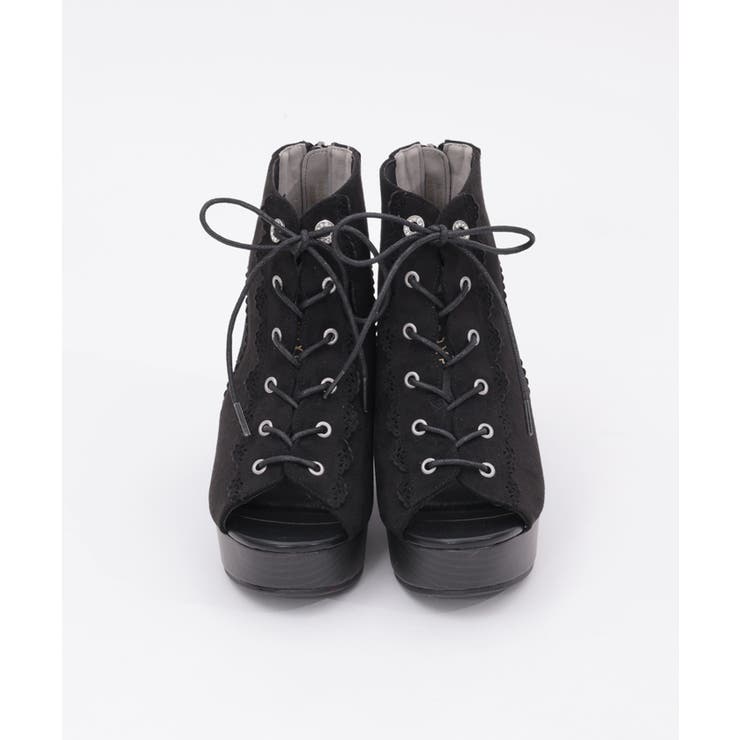 レースアップブーサン[品番：IGAW0004706]｜axes femme