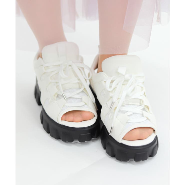 生成り | レース使いスポサン | axes femme