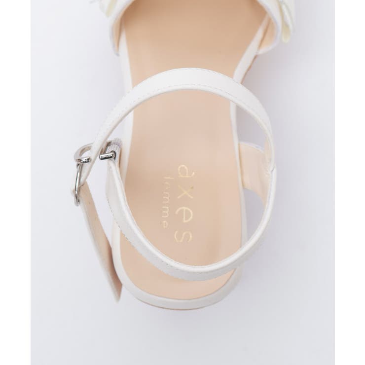 リボン×リボンサンダル | axes femme | 詳細画像9 