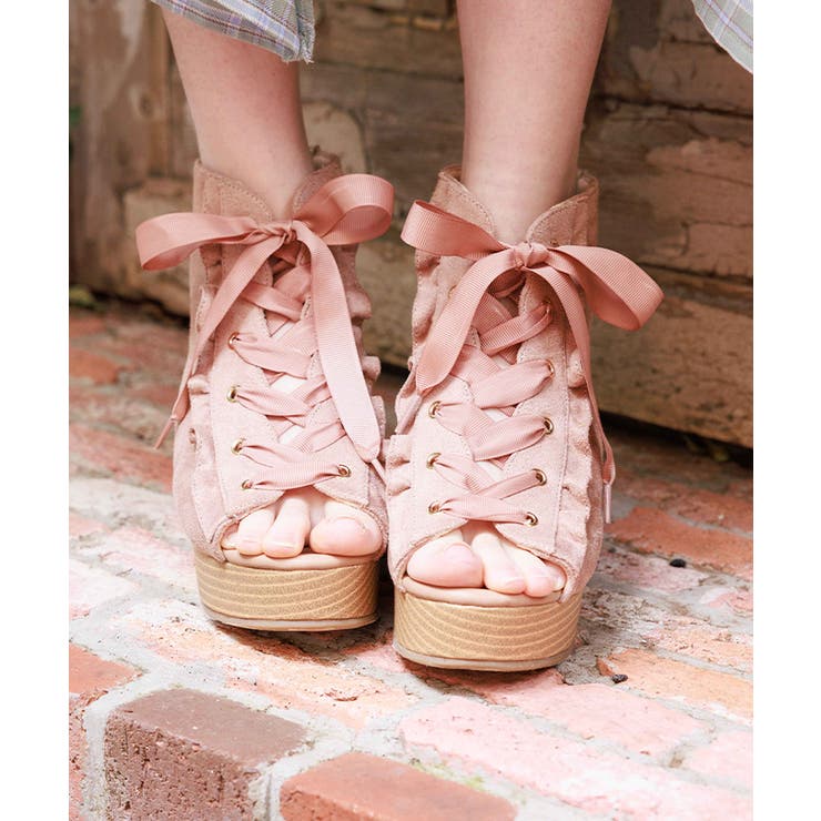 レースアップブーサン | axes femme | 詳細画像2 