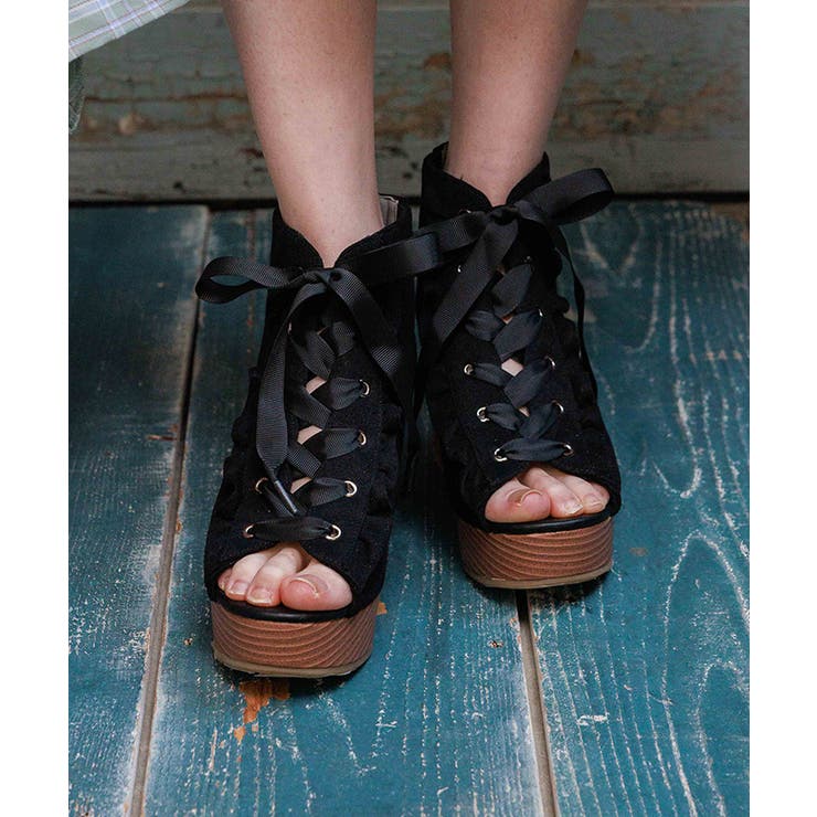 レースアップブーサン | axes femme | 詳細画像3 