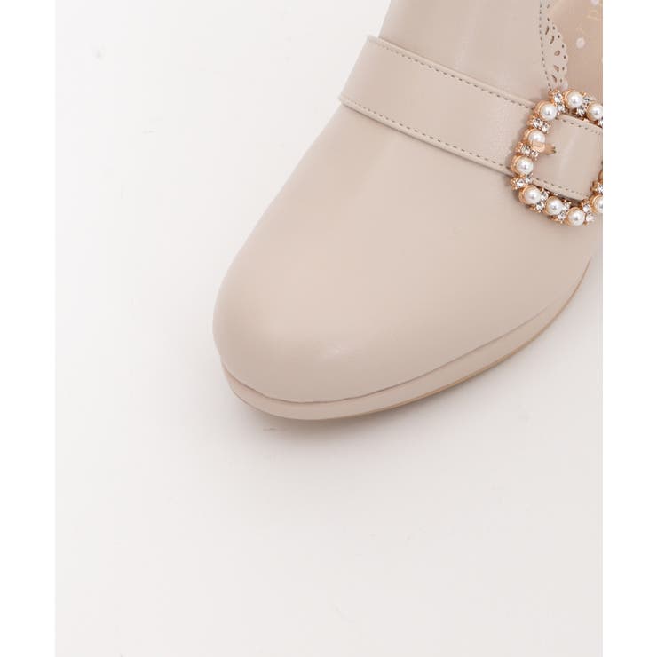 バックル付チュールブーツ[品番：IGAW0001416]｜axes femme