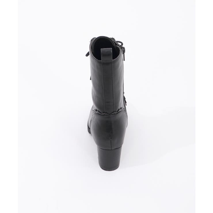 axes femme ナポレオン レースアップブーツ 黒 ブラック 新品 ナポレオンレースアップブーツ[品番：IGAW0002292]｜axes femme