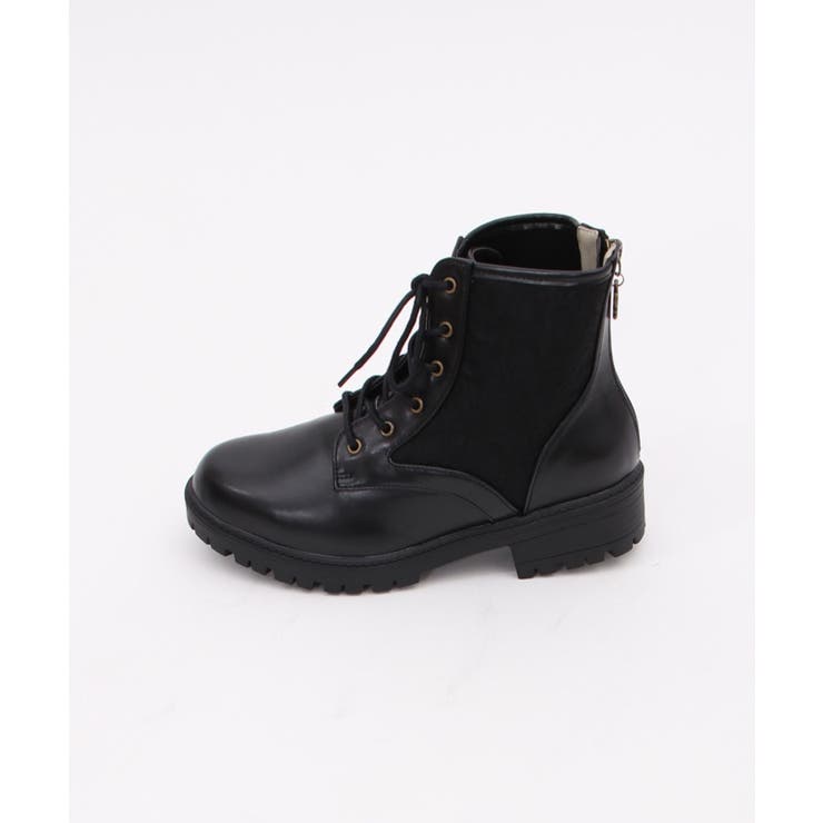 レースアップミドルブーツ[品番：IGAW0004003]｜axes femme