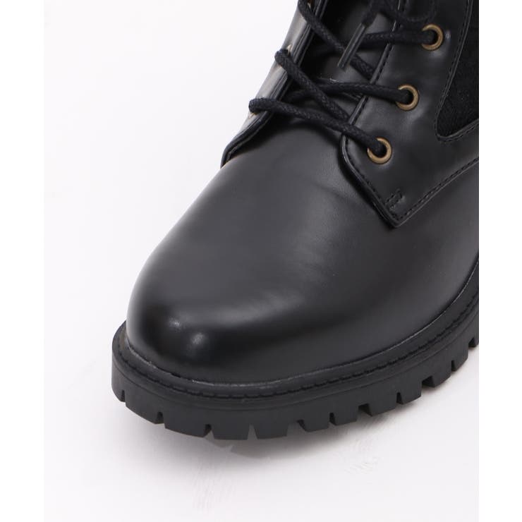 レースアップミドルブーツ[品番：IGAW0004003]｜axes femme