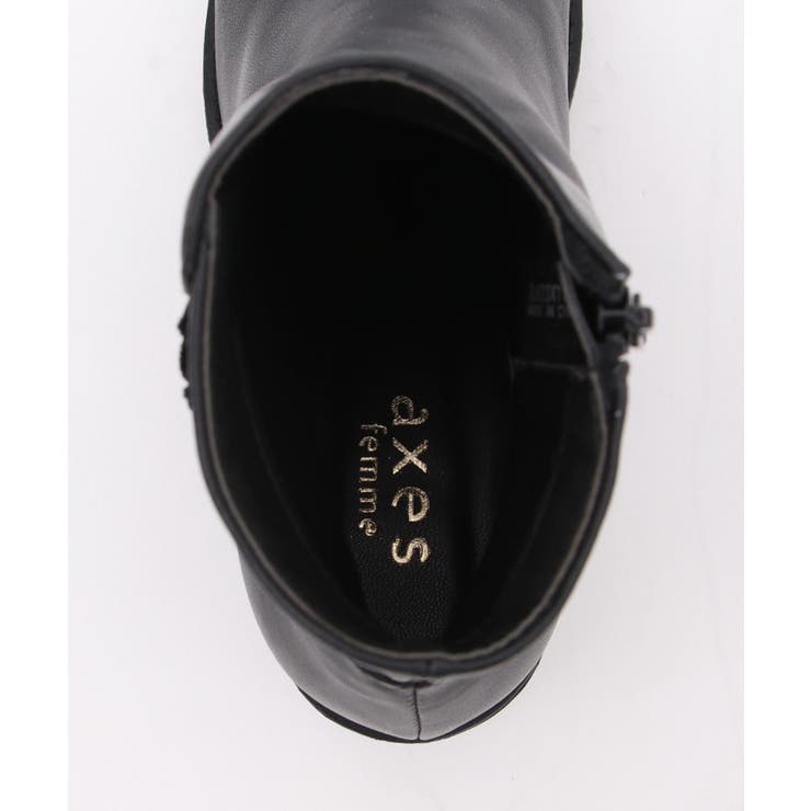 フリルサイドゴアブーツ | axes femme | 詳細画像25 