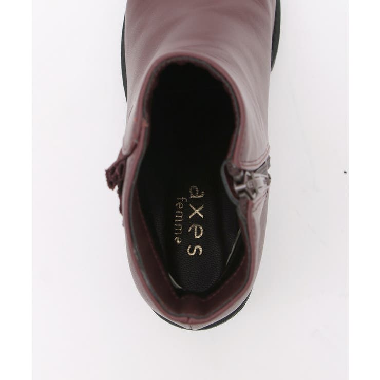 フリルサイドゴアブーツ | axes femme | 詳細画像8 