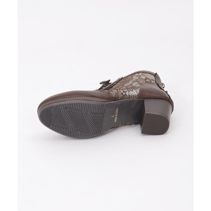 チュールレースアップブーツ[品番：IGAW0005169]｜axes femme