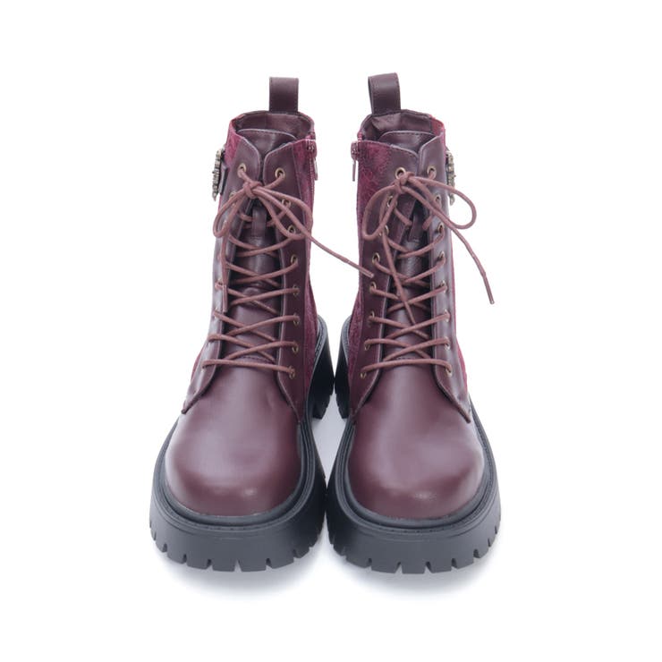 バックル使いワークブーツ[品番：IGAW0006780]｜axes femme