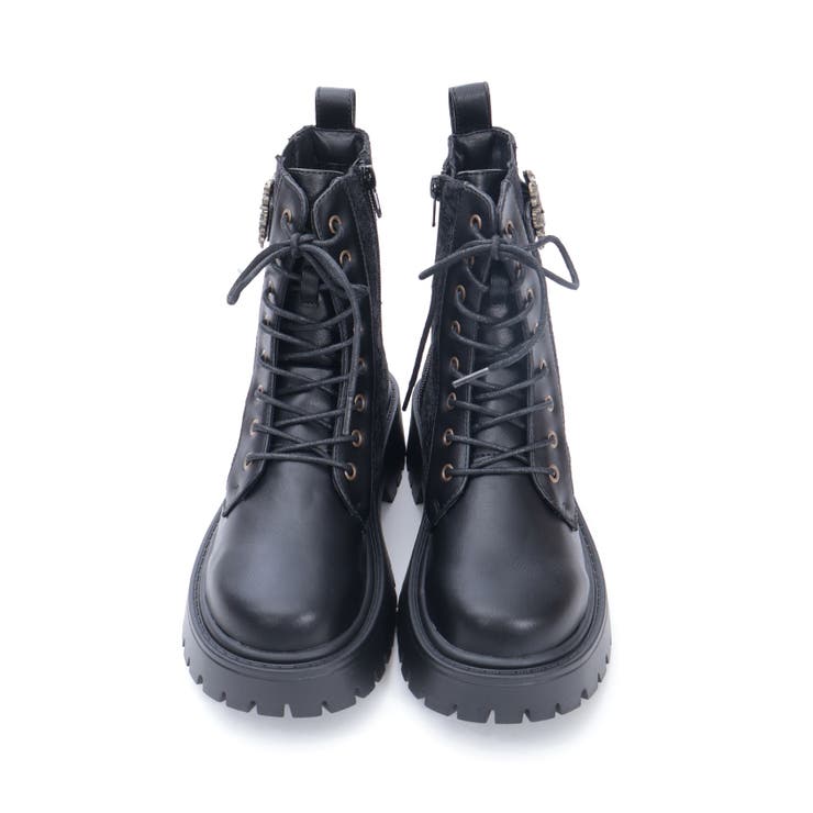 バックル使いワークブーツ[品番：IGAW0006780]｜axes femme