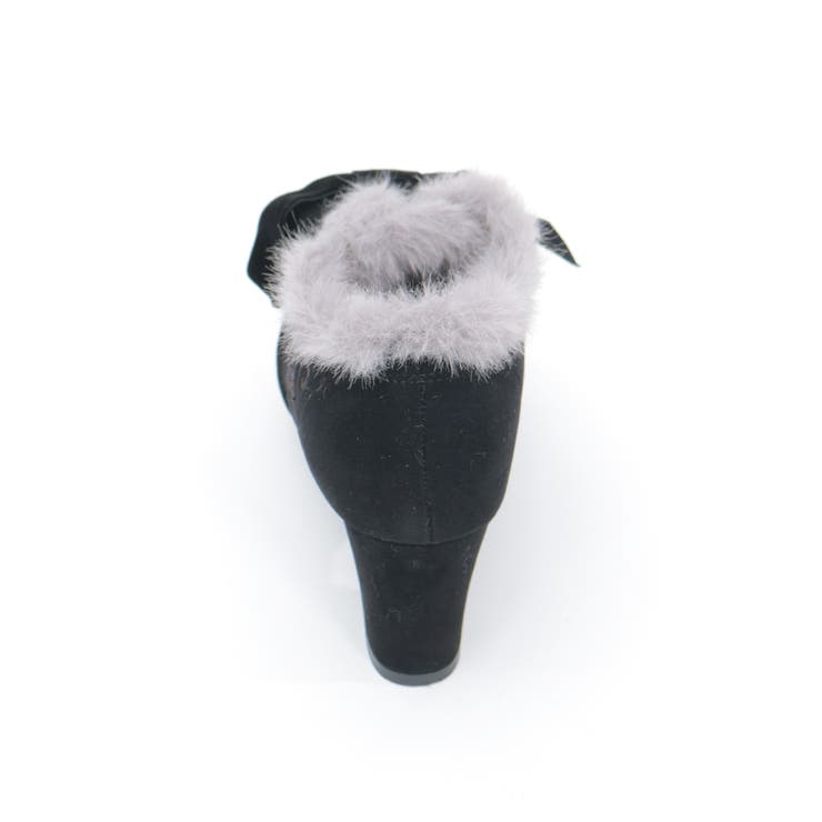 刺繍入り配色ファーブーティー | axes femme | 詳細画像18 