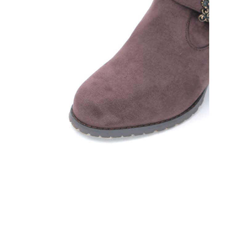 ファー付スエードロングブーツ[品番：IGAW0006911]｜axes femme