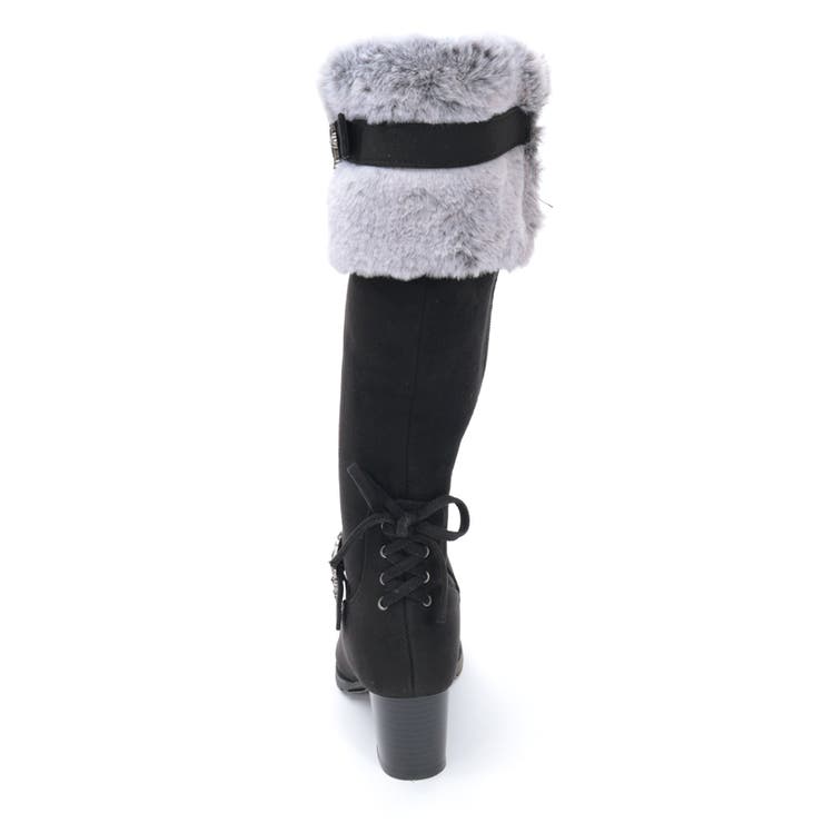 ファー付スエードロングブーツ | axes femme | 詳細画像3 