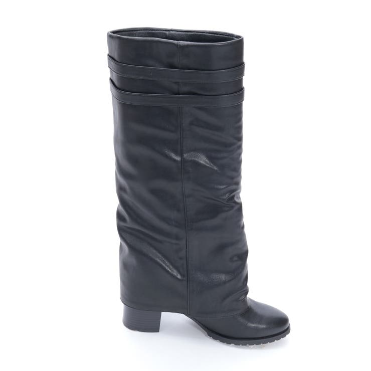 スタッズ付カバーロングブーツ | axes femme | 詳細画像8 