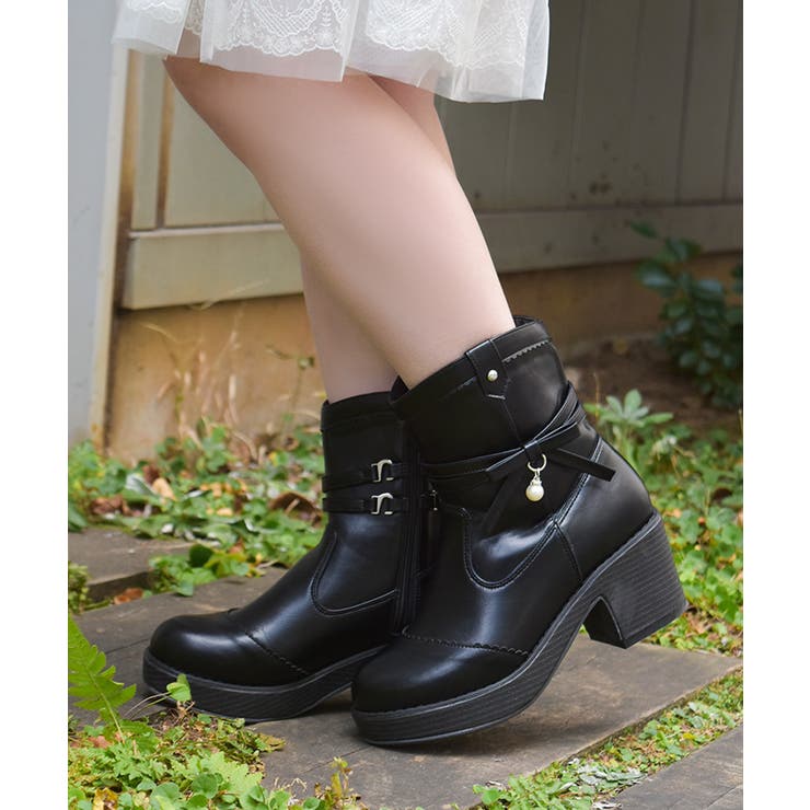 サイドリボンウエスタンブーツ | axes femme | 詳細画像2 