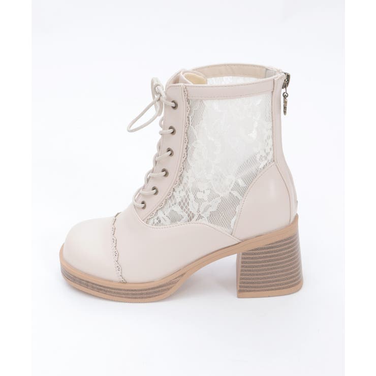 チュールレースアップブーツ | axes femme | 詳細画像13 