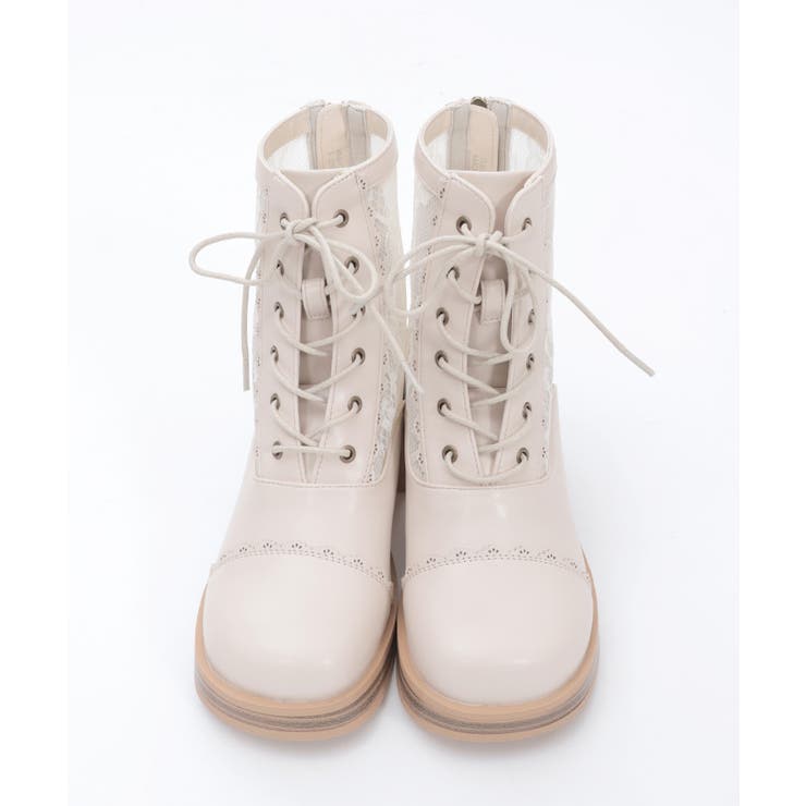 チュールレースアップブーツ | axes femme | 詳細画像21 