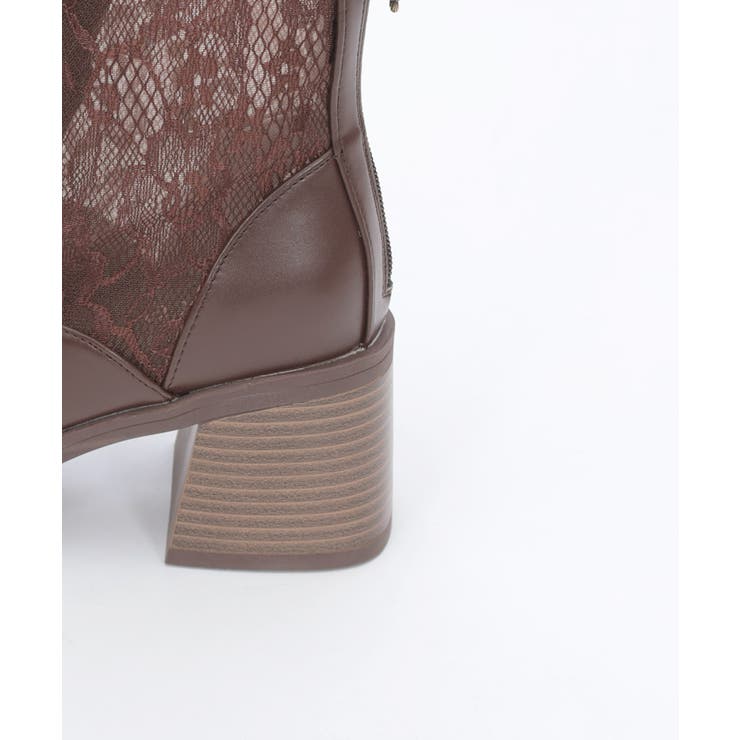 チュールレースアップブーツ | axes femme | 詳細画像7 