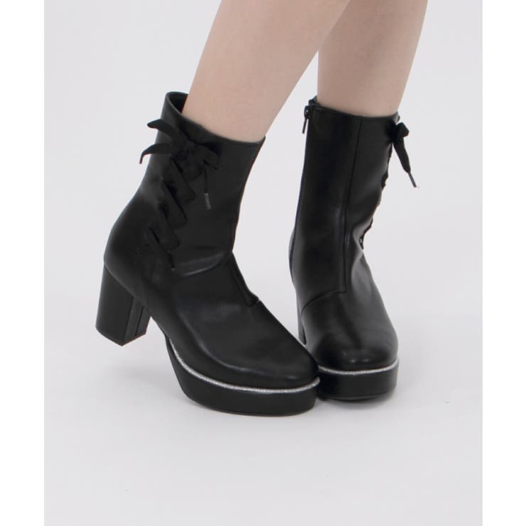 ラメチップブーツ[品番：IGAW0002998]｜axes femme（アクシーズ